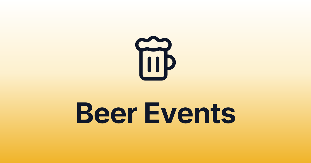 Beer Events